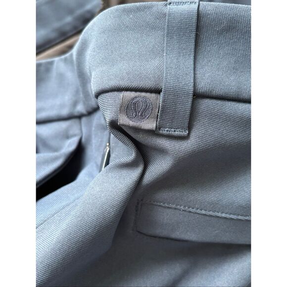 NWOT LULULEMON ABC Classic-Fit 5 Pocket Pant Warpstreme, navy $138 Sz 34 B25 - Picture 7 of 9